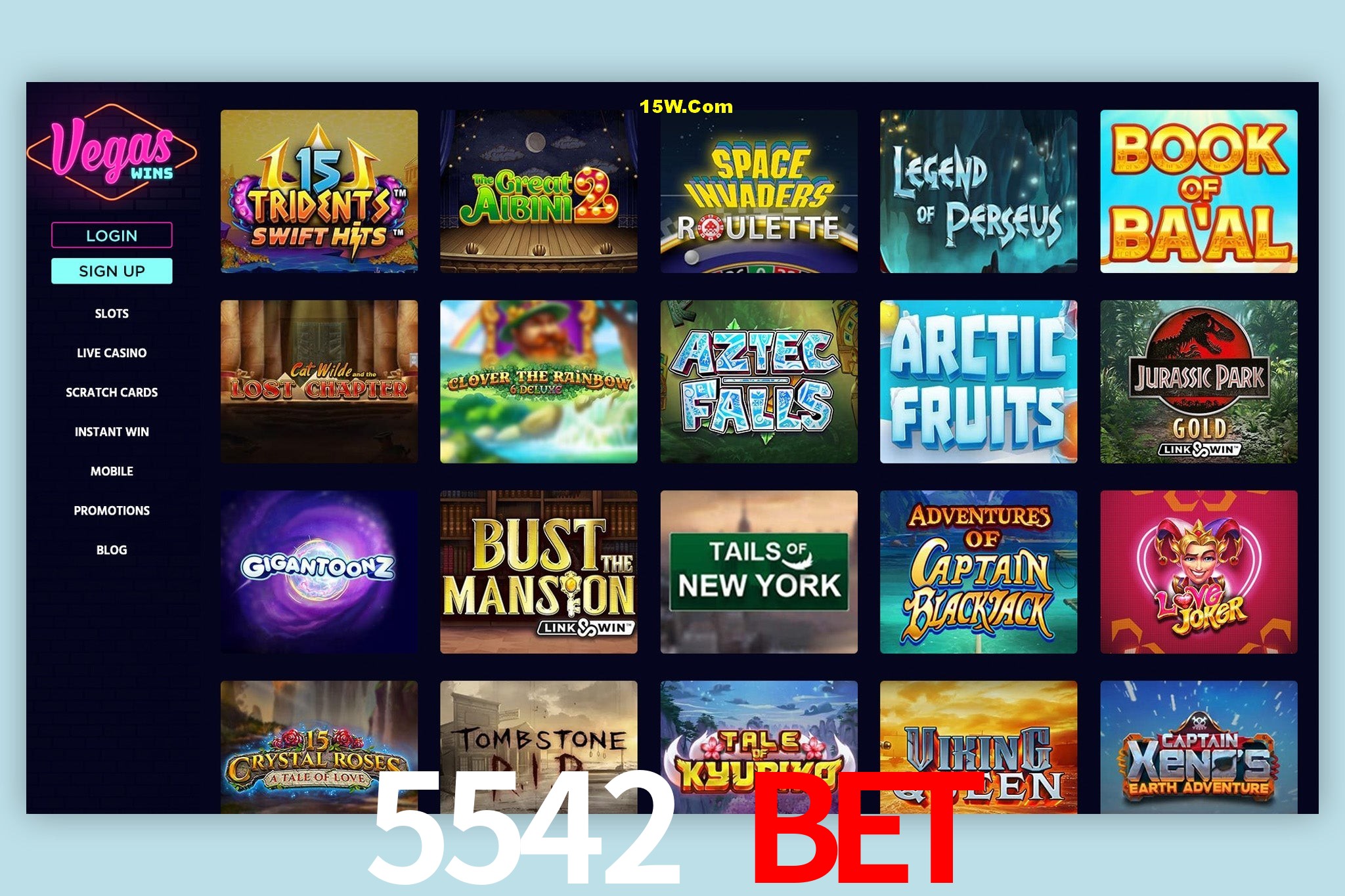 Slot Games 5542 bet